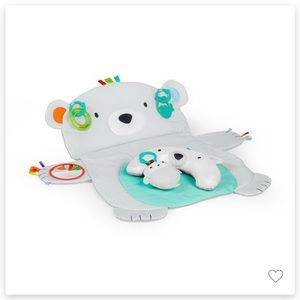 NEW Bright Starts Tummy Time Prop Play Mat